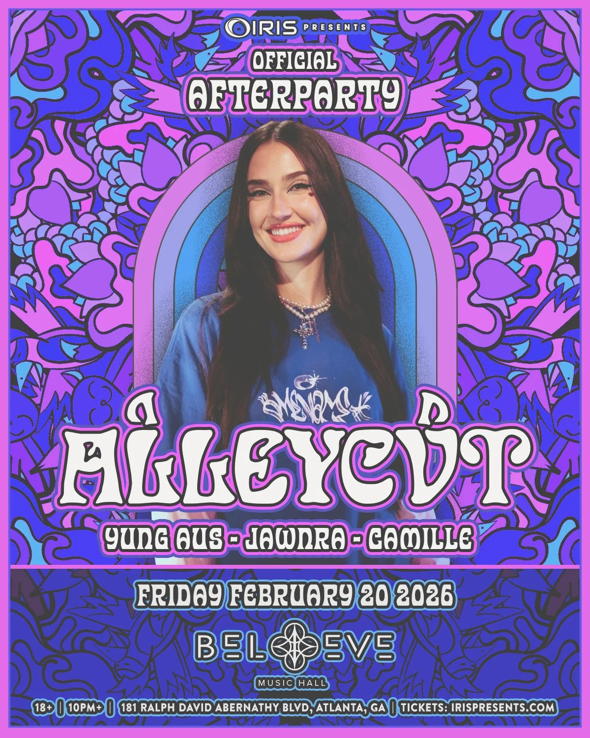 Alleycvt After Party at Believe Music Hall Friday, Feb 20, 2026